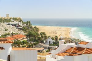 sandy beaches in Morro Jable, Jandia